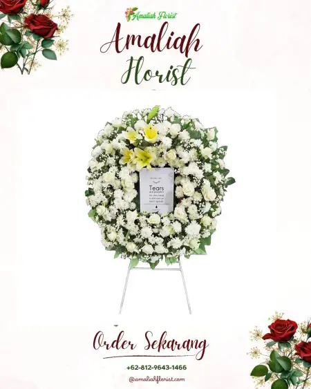 Krans Bunga Duka Lurah